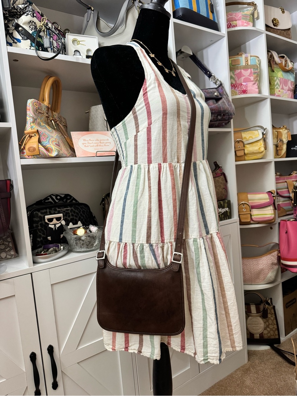 Coach 1990s Vintage Mini Hippie Crossbody